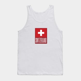 Switzerland Country Symbol Tank Top